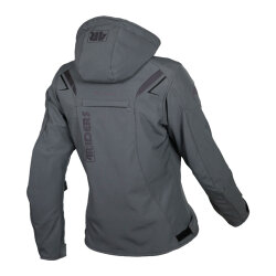 4Riders Alice Pro Korumalı Softshell Kadın Motosiklet Montu Gri - 4Riders (1)