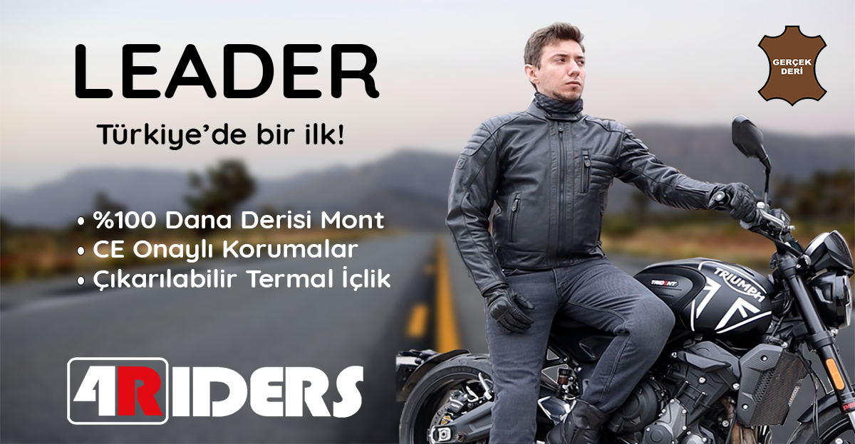 4RIDERS LEADER DERİ MONT