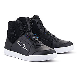Alpinestars Chrome Drystar Korumalı Motosiklet Botu Siyah / Beyaz / Mavi - Alpinestars