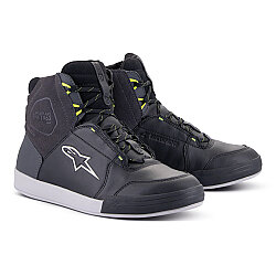 Alpinestars Chrome Drystar Korumalı Motosiklet Botu Siyah / Gri / Sarı - Alpinestars