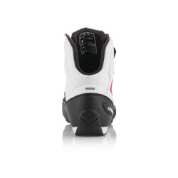 Alpinestars Faster-3 Korumalı Motosiklet Botu Siyah / Beyaz / Kırmızı - Thumbnail