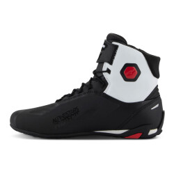 Alpinestars Faster-4 Korumalı Motosiklet Botu Siyah / Beyaz / Kırmızı - 2