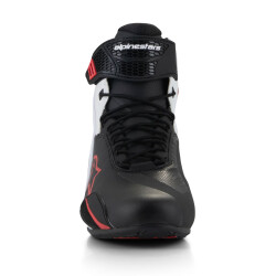 Alpinestars Faster-4 Korumalı Motosiklet Botu Siyah / Beyaz / Kırmızı - 4
