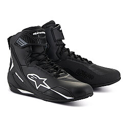 Alpinestars Faster-4 Korumalı Motosiklet Botu Siyah / Beyaz 