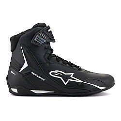 Alpinestars Faster-4 Korumalı Motosiklet Botu Siyah / Beyaz - 2