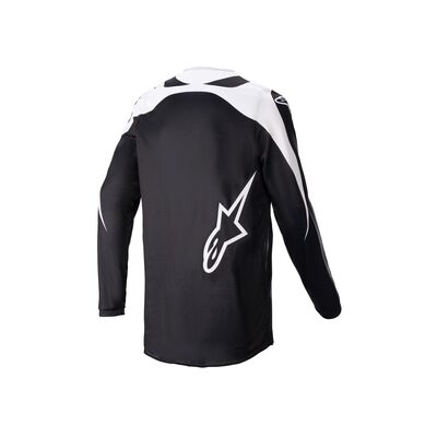 Alpinestars Fluid Narin Kros Motosiklet Jerseyi Siyah / Beyaz