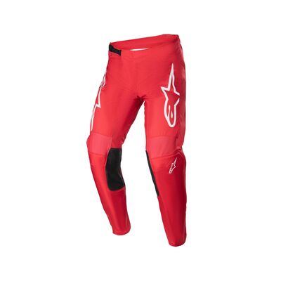 Alpinestars Fluid Narin Kros Motosiklet Pantolonu Kırmızı / Beyaz