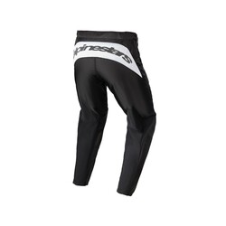 Alpinestars - Alpinestars Fluid Narin Kros Motosiklet Pantolonu Siyah / Beyaz (Thumbnail - )