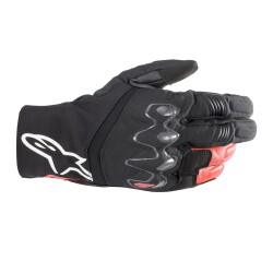 Alpinestars Hyde XT DS WP Korumalı Motosiklet Eldiveni Siyah / Kırmızı - Alpinestars