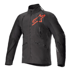 Alpinestars Hyde XT DS XF Off-Road Korumalı Motosiklet Montu Siyah / Kırmızı 