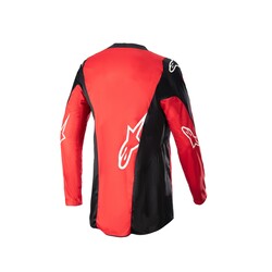 Alpinestars - Alpinestars Racer Hoen Kros Motosiklet Jerseyi Kırmızı / Siyah (Thumbnail - )