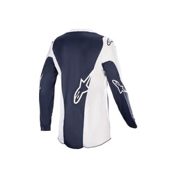 Alpinestars - Alpinestars Racer Hoen Kros Motosiklet Jerseyi Mavi / Beyaz (Thumbnail - )