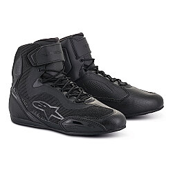 Alpinestars Stella Faster-3 Rideknit Korumalı Kadın Motosiklet Botu Siyah / Antrasit - Alpinestars