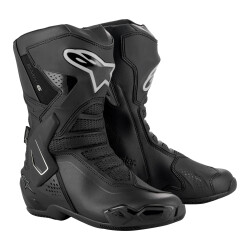 Alpinestars Stella SMX-6 V3 DS Korumalı Kadın Motosiklet Botu Siyah / Gümüş 