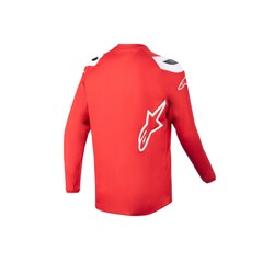 Alpinestars - Alpinestars Youth Racer Narin Genç Kros Motosiklet Jerseyi Kırmızı / Beyaz (Thumbnail - )