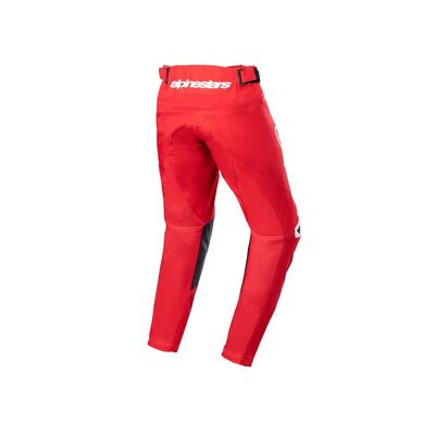 Alpinestars Youth Racer Narin Genç Kros Motosiklet Pantolonu Kırmızı / Beyaz