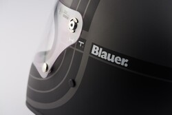 Blauer HT - Blauer 80S Kapalı Motosiklet Kaskı Siyah (Thumbnail - )