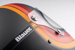 Blauer HT - Blauer 80S Kapalı Motosiklet Kaskı Titanyum (Thumbnail - )