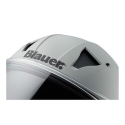 Blauer HT - Blauer Naca Korumalı Motosiklet Kaskı Mat Gri (Thumbnail - )