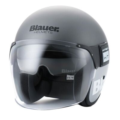 Blauer Pod Açık Motosiklet Kaskı Titanyum