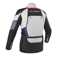Clover - Clover Dakar-2 WP Korumalı Motosiklet Montu Siyah / Gri (Thumbnail - )