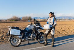 Clover - Clover GTS-4 WP Korumalı Motosiklet Pantolonu Siyah (Thumbnail - )