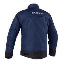 Clover - Clover Looping Korumalı Kadın Motosiklet Montu Mavi (Thumbnail - )