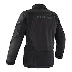 Clover Outland-3 WP Korumalı Motosiklet Montu Siyah - Clover (1)
