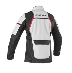 Clover Storm-3 WP Korumalı Motosiklet Montu Gri - Thumbnail