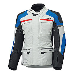 Held Carese 3 Adventure Korumalı Motosiklet Montu Gri / Mavi - Held