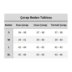 GARAJJ Held Cool-Dry Termal Kısa Çorap Siyah / Gri - Held (1)