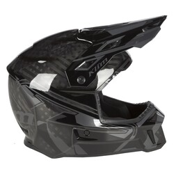 Klim F3 Carbon Pro Cross Motosiklet Kaskı Siyah / Siyah - Thumbnail