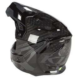 Klim - Klim F3 Carbon Pro Cross Motosiklet Kaskı Siyah / Siyah (Thumbnail - )