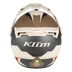 Klim - Klim Krios Pro Karbon Adv Rally Motosiklet Kaskı Kahverengi / Bej (Thumbnail - )