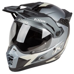 Klim - Klim Krios Pro Karbon Adv Charger Motosiklet Kaskı Gri (Thumbnail - )