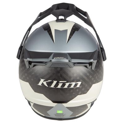 Klim Krios Pro Karbon Adv Charger Motosiklet Kaskı Gri