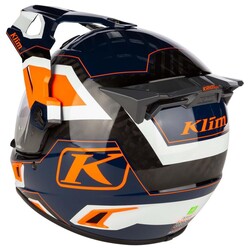 Klim Krios Pro Karbon Adv Rally Motosiklet Kaskı Oranj - Thumbnail
