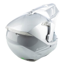 Klim X1 Alpha Carbon Korumalı ADV Motosiklet Kaskı Gümüş / Gri - Klim (1)