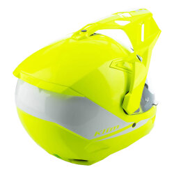 Klim X1 Alpha Carbon Korumalı ADV Motosiklet Kaskı Sarı / Beyaz - Klim (1)