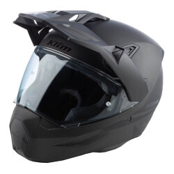 Klim X1 Alpha Matt Carbon Korumalı ADV Motosiklet Kaskı Mat Siyah - Klim