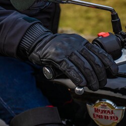 Knox - Knox Hadleigh Korumalı Su Geçirmez Deri Motosiklet Eldiveni (Thumbnail - )