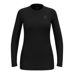Odlo Merino 160 Uzun Kollu Termal Kadın Üst İçlik Siyah - Odlo