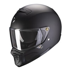 Scorpion EXO HX1 Retro Motosiklet Kaskı Mat Siyah - Thumbnail