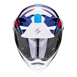 Scorpion ADX-2 Camino Adv Motosiklet Kaskı Mavi / Kırmızı - Thumbnail