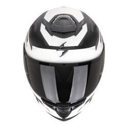 Scorpion Apex EXO-GT SP Carbon Matrix Air Tornado Kapalı Motosiklet Kaskı Mat Siyah / Gümüş - Scorpion (1)