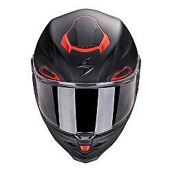 Scorpion Apex GT-Race Air Carbon Kapalı Motosiklet Kaskı Mat Siyah / Kırmızı - Scorpion (1)
