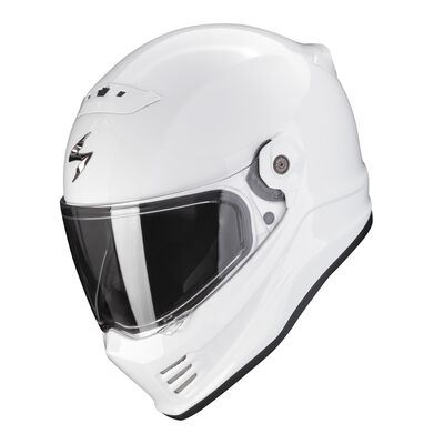 Scorpion Covert FX Kapalı Motosiklet Kaskı Beyaz