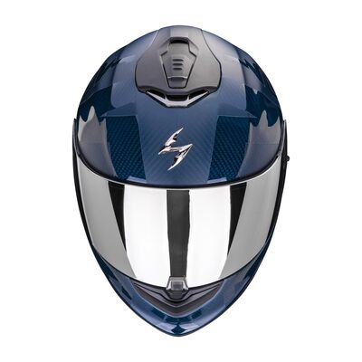 Scorpion EXO 1400 Evo Air Carbon Cerebro Kapalı Motosiklet Kaskı Mavi