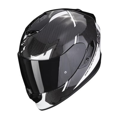 Scorpion EXO 1400 Evo Air Carbon Kendal Kapalı Motosiklet Kaskı Siyah / Beyaz
