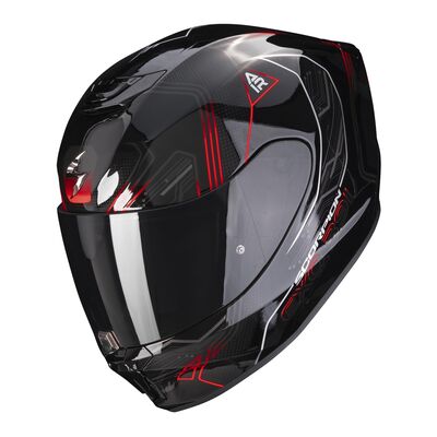 Scorpion EXO 391 Spada Kapalı Motosiklet Kaskı Siyah / Kırmızı